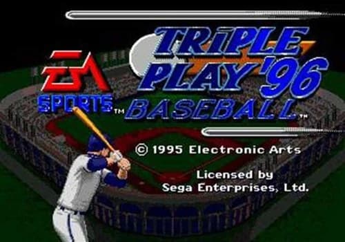 Triple Play 96 - Sega Genesis Game Only