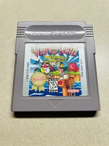 Wario Land Super Mario Land 3 (Nintendo GameBoy, 1994)
