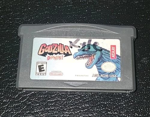 Godzilla: Domination! Nintendo Game Boy Advance GBA Authentic