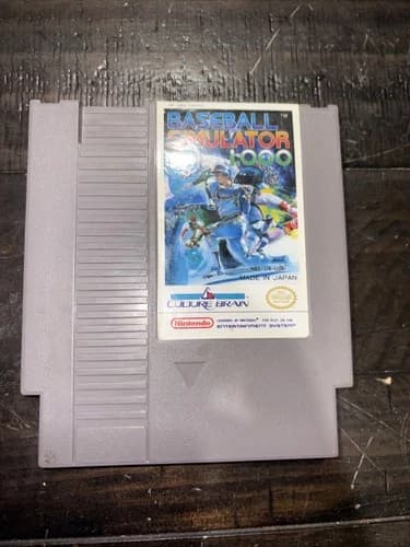 Baseball Simulator 1000 (Nintendo NES) Authentic