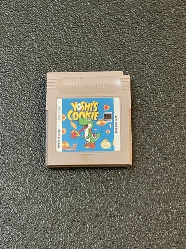 Yoshi's Cookie (Nintendo GameBoy, 1992) Cartridge Only TESTED WORKING!!