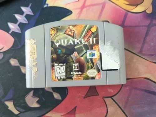 Quake II 2 Nintendo 64 N64 Original Authentic FPS Shooter Mature