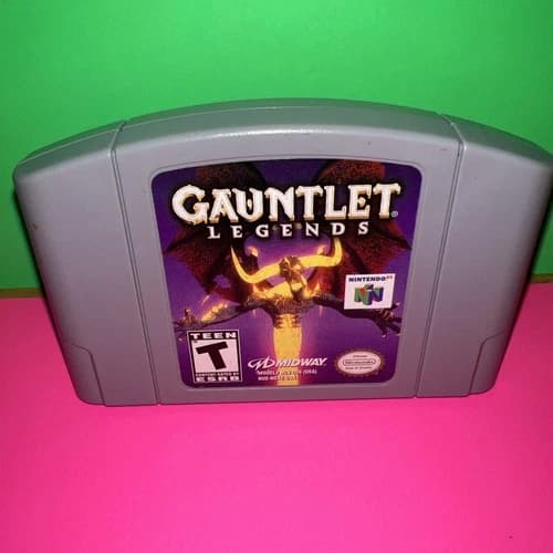 Gauntlet Legends 64 Original Authentic Cartridge N64- Tested Working