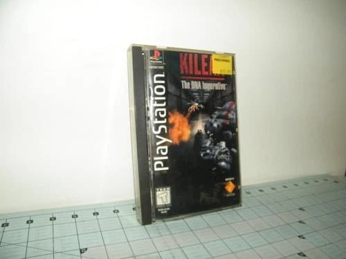 Kileak: The DNA Imperative (Sony PlayStation 1, 1995) Complete in Long Box Case