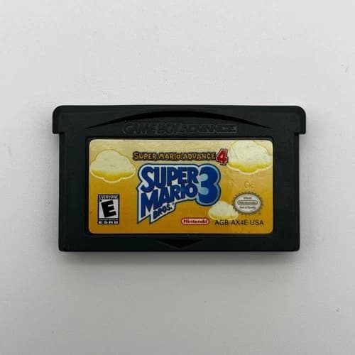 Nintendo Super Mario Advance 4 Super Mario Bros 3 Game Boy Advance
