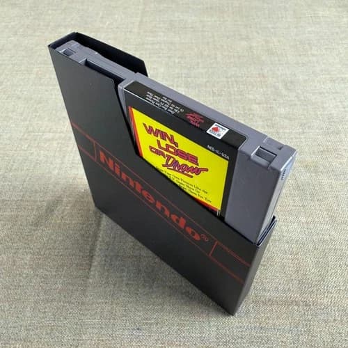 Win Lose or Draw NES Loose Authentic Party Game Tested VG