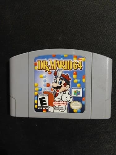 Dr. Mario - Nintendo 64 (N64) Tested and Works