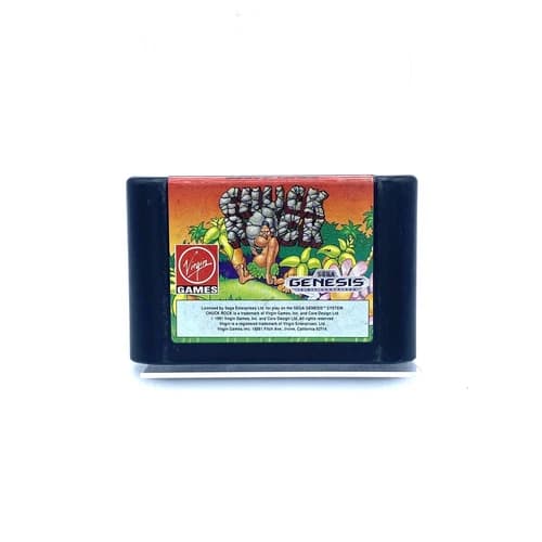 Chuck Rock (Sega Genesis, 1991) Cartridge Only Tested