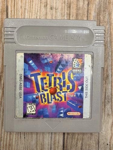 Tetris Blast (Nintendo GameBoy, 1995) Cartridge Only Tested and Working
