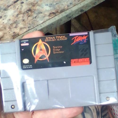 Star Trek: Starfleet Academy (Super Nintendo SNES) NTSC-U/C