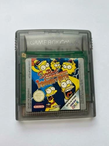 The Simpsons: Night of the Living Treehouse of Horror Nintendo Gameboy Color