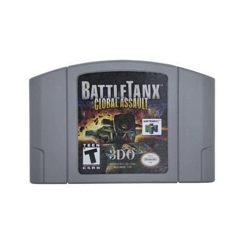 Vedio Games BattleTanx- Global Assault N64 For Nintendo 64 us shipping