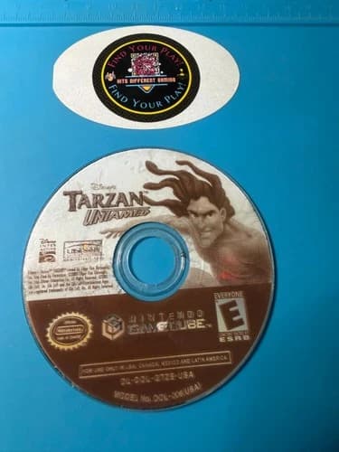 Nintendo GameCube Game - Disney's Tarzan Untamed (Disc Only)