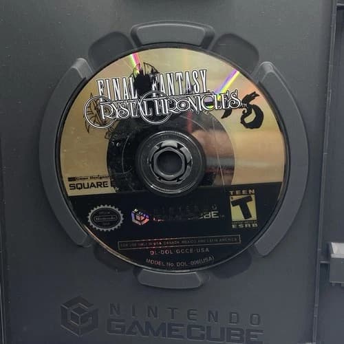 Final Fantasy Crystal Chronicles GameCube Tested Working Loose Disc