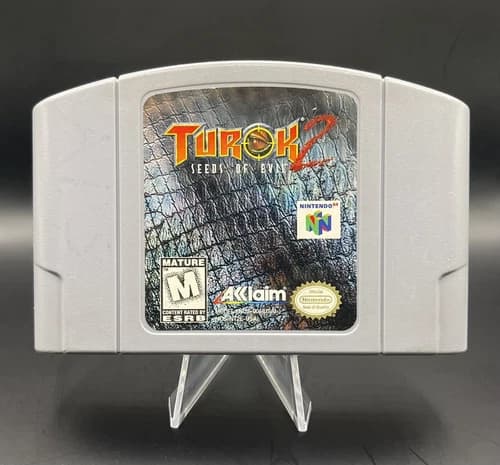 Turok 2: Seeds of Evil (Tested & Working!) N64
