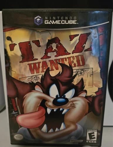 Taz: Wanted (Nintendo GameCube, 2002) Complete CIB with Manual