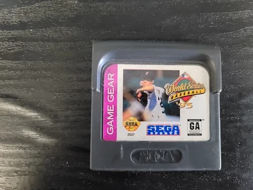 World Series Baseball 95 for Sega Game Gear GG Cart Great Shape