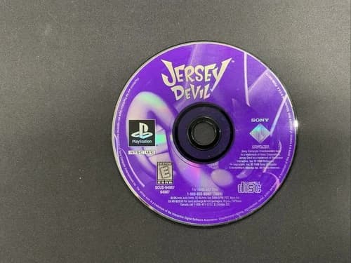 Jersey Devil Sony PlayStation 1 PS1 Disc Only