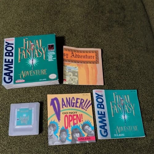 Final Fantasy Adventure CIB (No Tray) Nintendo Gameboy tested