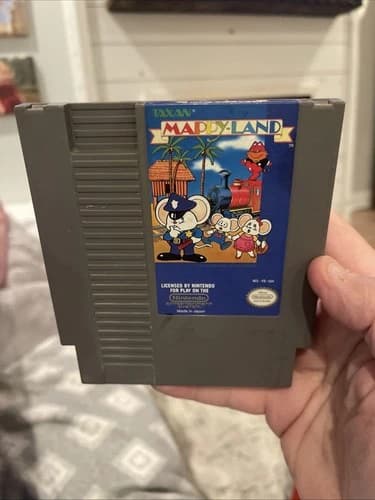 Mappy-Land (Nintendo Entertainment System NES) Game Tested Authentic Free Ship