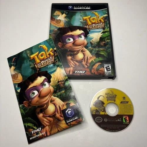 Tak and the Power of Juju (GameCube, 2003) Complete/CIB with Manual, TESTED!