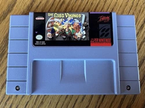 The Lost Vikings (Super Nintendo Entertainment System, 1993) SNES