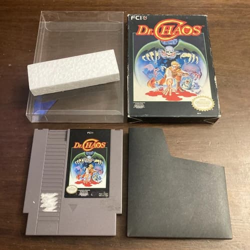 Dr. Chaos (Nintendo NES, 1988) Tested - Authentic