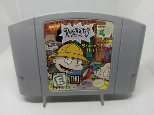 Rugrats: Scavenger Hunt (Nintendo 64, 1999) N64