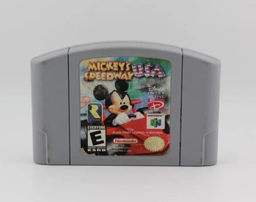 Mickey's Speedway USA (Nintendo 64 N64) Authentic Cartridge Only TESTED