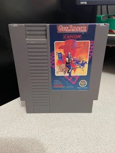 Nintendo Entertainment System Gun.Smoke Game Cartridge