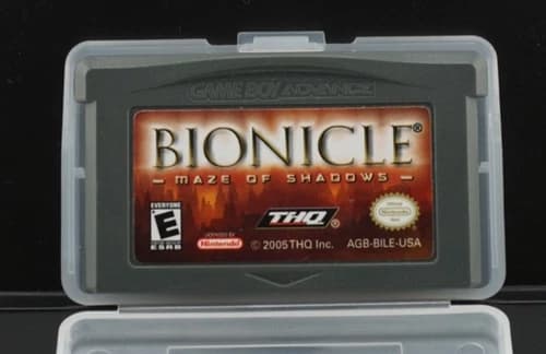 Bionicle Maze of Shadows Tested Authentic Nintendo GBA Game Boy Advance