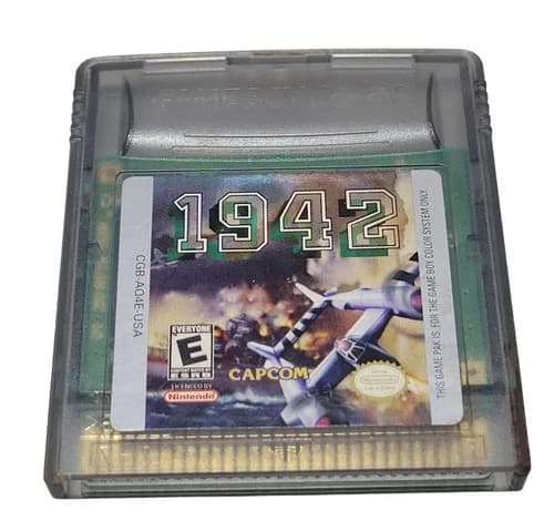 1942 (Nintendo Game Boy Color GBC) Authentic & Tested -Cartridge Only