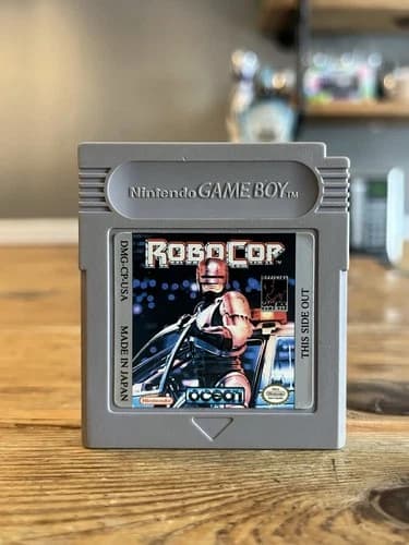 RoboCop Nintendo Game Boy 1990 Ocean Authentic Excellent Condition‼️
