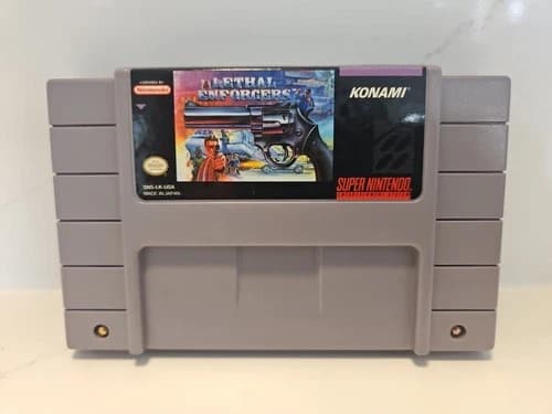 Lethal Enforcers (Super Nintendo Entertainment System SNES, 1994)