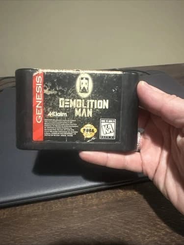 Sega Genesis Game Only Demolition Man