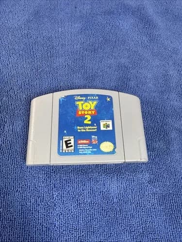 Toy Story 2: Buzz Lightyear to the Rescue (Nintendo 64, 1999) N64 -FREE SHIPPING
