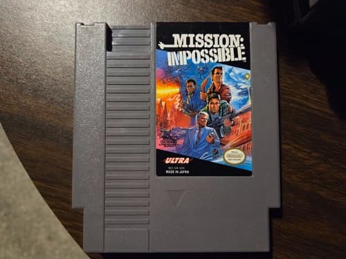 Mission: Impossible (Nintendo Entertainment System, 1990) NES Mission Impossible