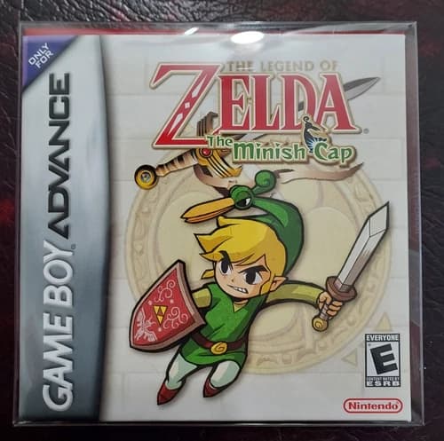 Zelda: The Minish Cap (Nintendo Game Boy Advance, 2005) Tested CIB