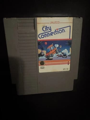 City Connection NES Game Used