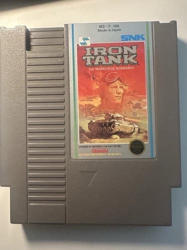 Iron Tank (Nintendo Entertainment System NES, 1988) Cartridge Only Tested