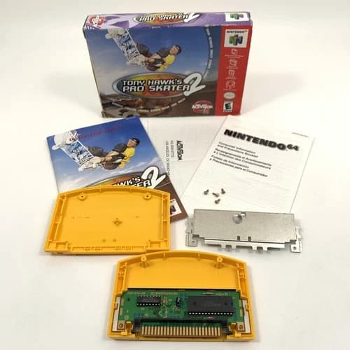Tony Hawk's Pro Skater 2 Game N64 Nintendo 64 CIB Authentic Tested & Working