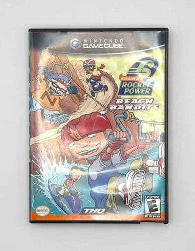 Rocket Power: Beach Bandits (Nintendo GameCube, 2002) - Manual Included - CIB