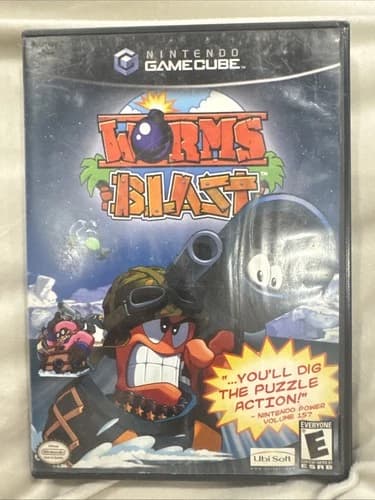 Worms Blast (Nintendo GameCube, 2002) COMPLETE CIB TESTED