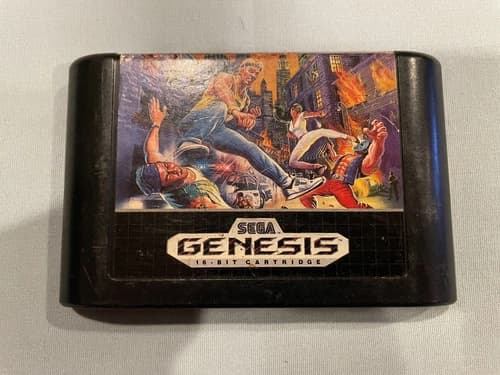 STREETS OF RAGE 1 - Sega Genesis Classic Video Game (Cart Only) - WORKS!