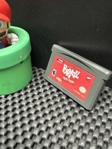 Bratz Rock Angelz Nintendo Gameboy Advance GBA 2005 - Cleaned - FREE Shipping