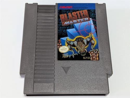 Blaster Master Nintendo NES Authentic Game Cartridge Sunsoft NES-VM-USA Tested