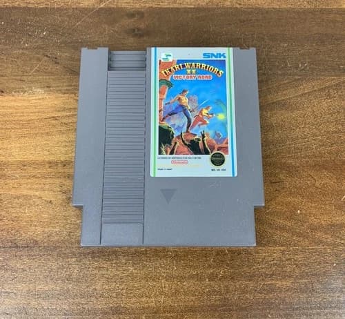 Ikari Warriors 2 II : Victory Road (Nintendo NES, 1988) TESTED AUTHENTIC - GOOD