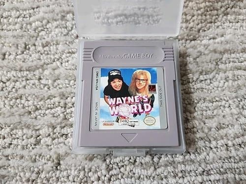 Wayne's World (Nintendo Gameboy Game Boy GB) Cart Only Tested