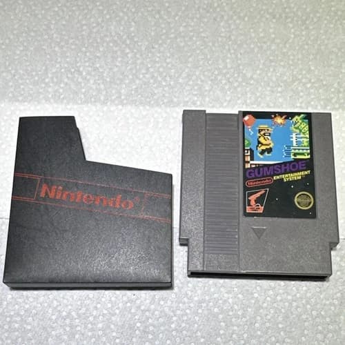 Nintendo Gumshoe NES Game Cartridge Only, Shooter Platformer, NTSC-U/C