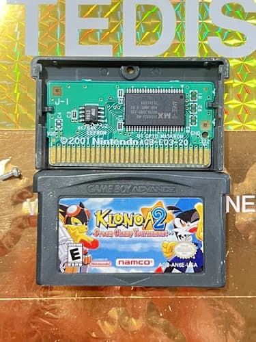 Klonoa 2: Dream Champ Tournament (Nintendo Game Boy Advance, 2005) game only gba